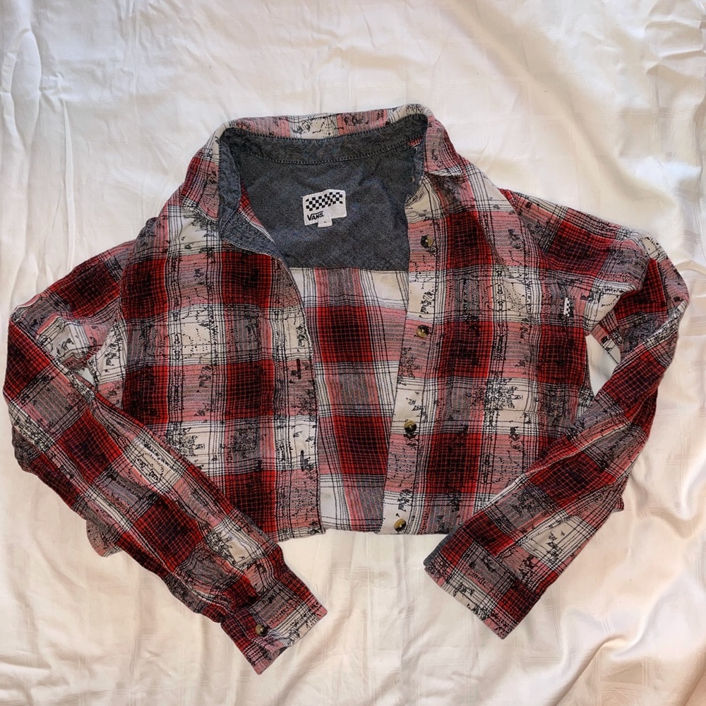 Red Vans Flannel (S)